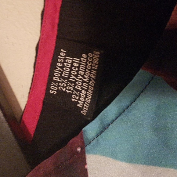 Desigual satin mixed collage print fashion face boxy blouse - Picture 5 of 8